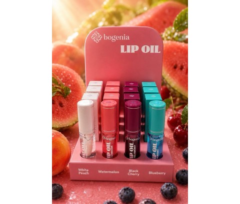 Олія для губ Lip Oil White Set-Stand Bogenia BG717