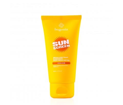 Сонцезахисний крем Sunscreeen Face Cream SPF50+ Bogenia BG463