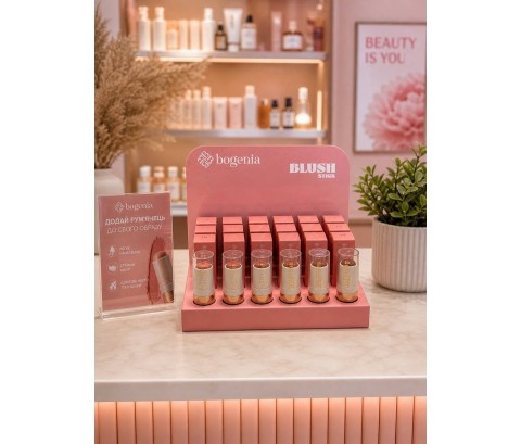 Рум'яна-стік Blush Stick Set-Stand Bogenia BG638 