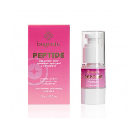 Крем-еліксир під очі з пептидами Peptide Eye Cream-Elixir Bogenia BG454 №003