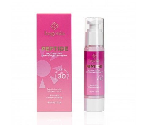 Крем-флюід з пептидами Peptide Day Cream Fluid SPF 30 Bogenia BG454 №001